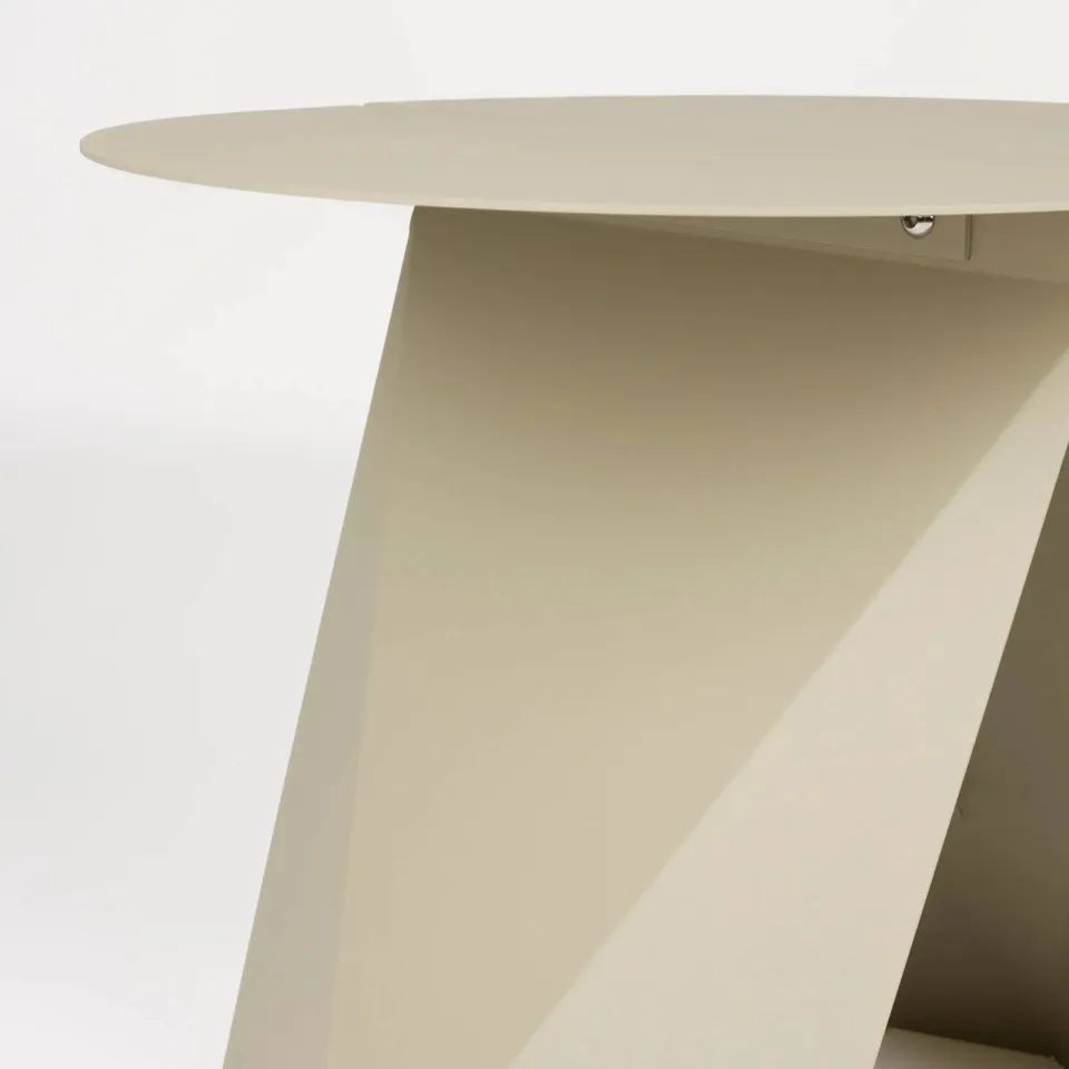 Zuiver Foldy bijzettafel beige, foto 6