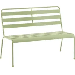 Central Park - Praxis Eigen Merk Central Park Tuinbank Lily Staal Groen 127x63x86cm