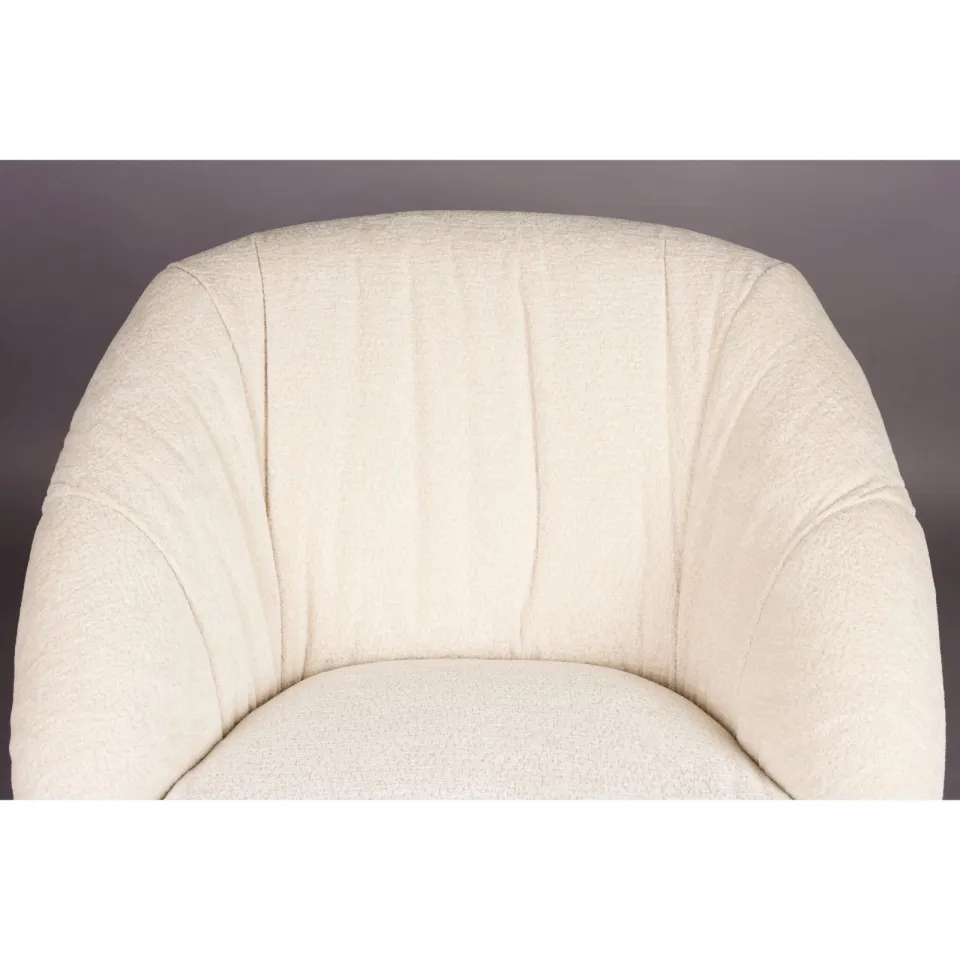Dutchbone fauteuil Emilius beige, foto 6