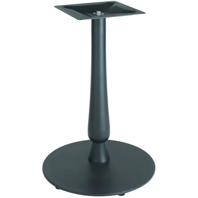 Vega Tafelzuil voor binnen Barock rond; 56x72 cm (ØxH); zwart; rond