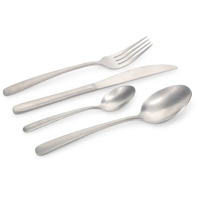 Salt & Pepper Bestekset 16-delig vintage Aura zilver