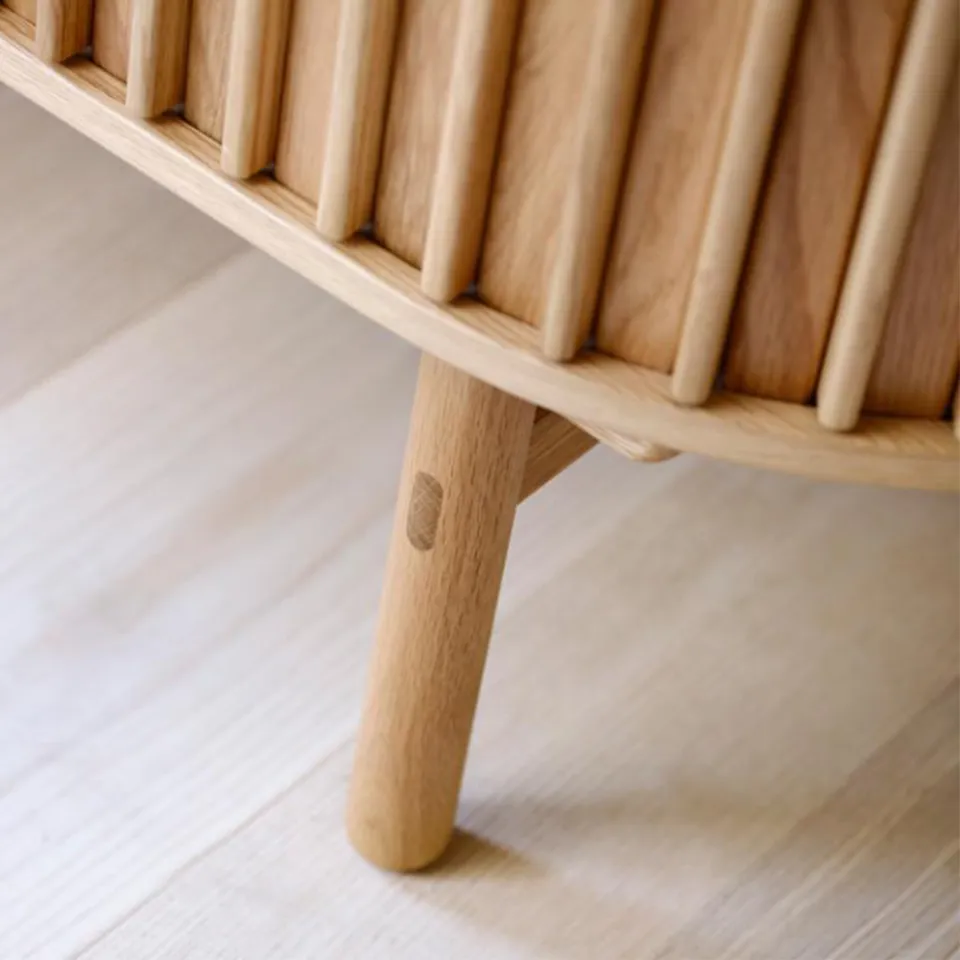 Olivine Kjeld houten sideboard naturel - 160 x 45 cm, foto 4
