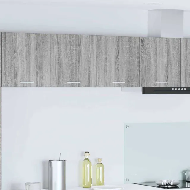 vidaXL Hangkast Grijs Sonoma 80 x 31 x 40 cm Bewerkt hout