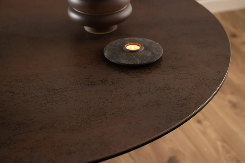 Wehkamp Home eetkamertafel Ricci bruin, foto 5