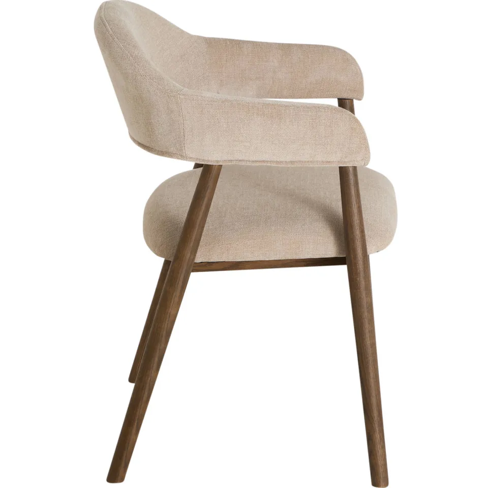 NOUS Living eetkamerstoel Myra beige, foto 3