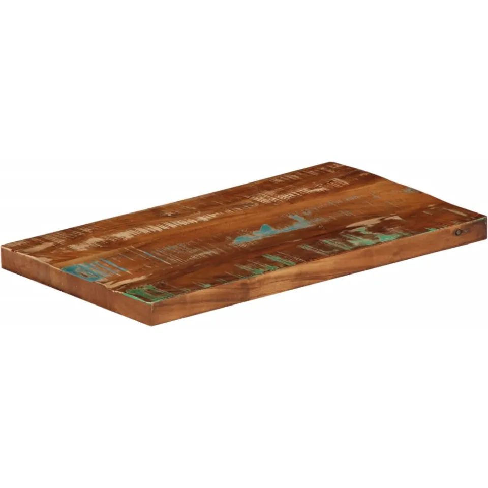 vidaXL Tafelblad rechthoekig 50x20x3,8 cm massief gerecycled hout bruin, foto 2