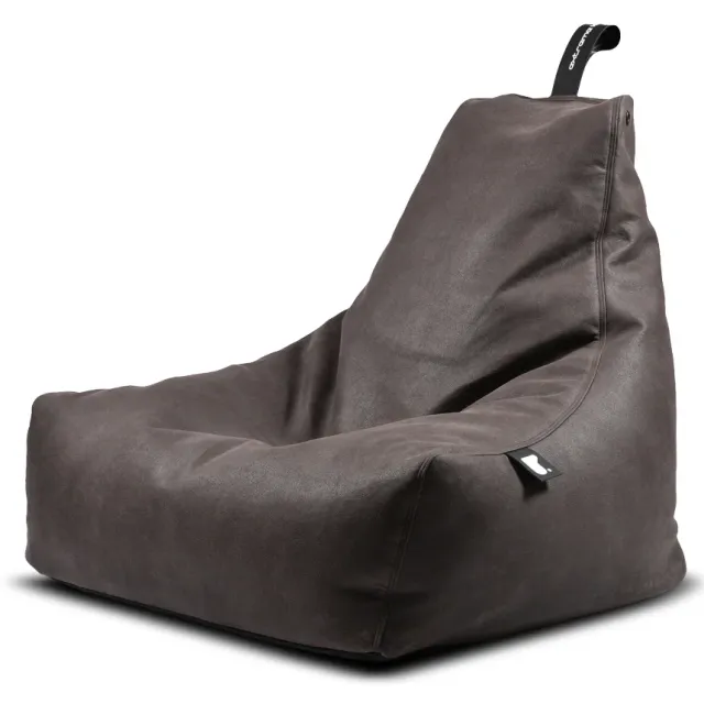 Extreme Lounging zitzak b-bag mighty-b - Luxury - Slate Lei grijs