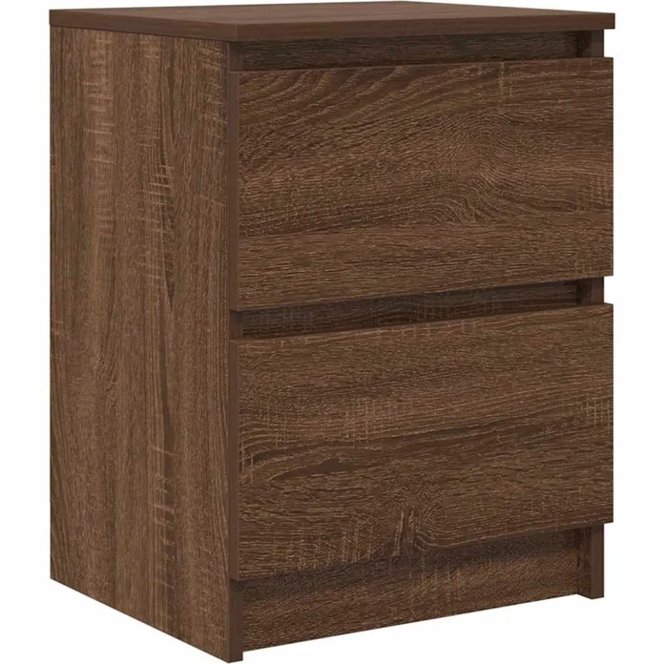 vidaXL Tv-meubel 40x35x54 cm spaanplaat bruin eikenkleurig