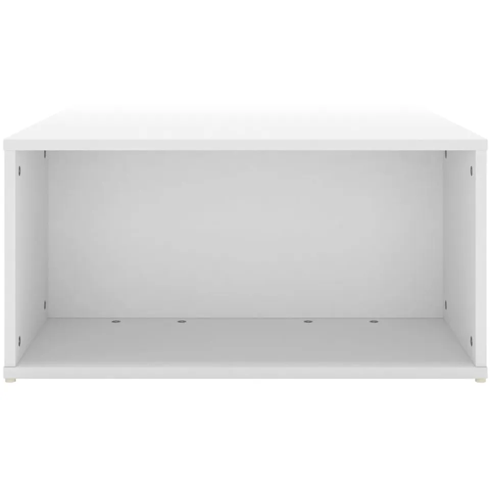 vidaXL Salontafel 90x67x33 cm bewerkt hout wit, foto 4