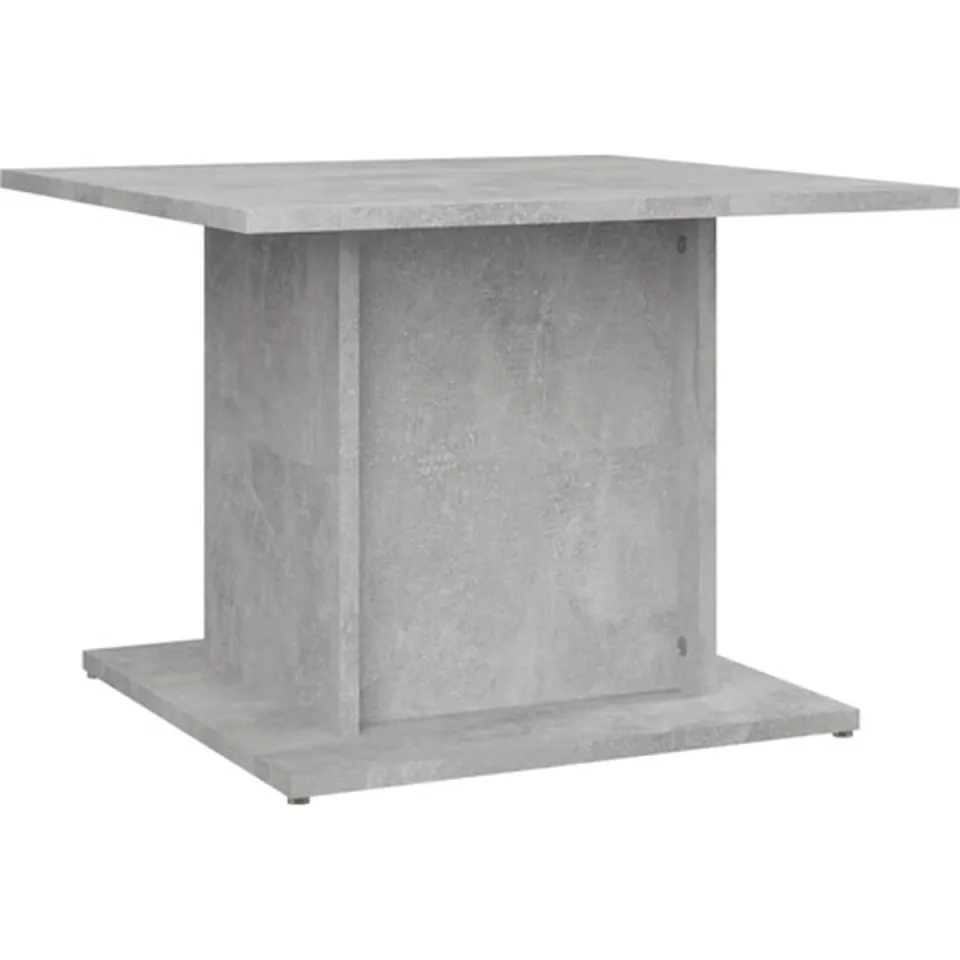 vidaXL Salontafel 55,5x55,5x40 cm bewerkt hout betongrijs