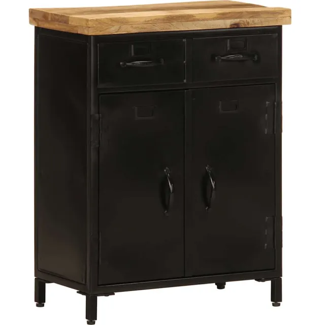 vidaXL Dressoir 55x30x71 cm massief mangohout Bruin