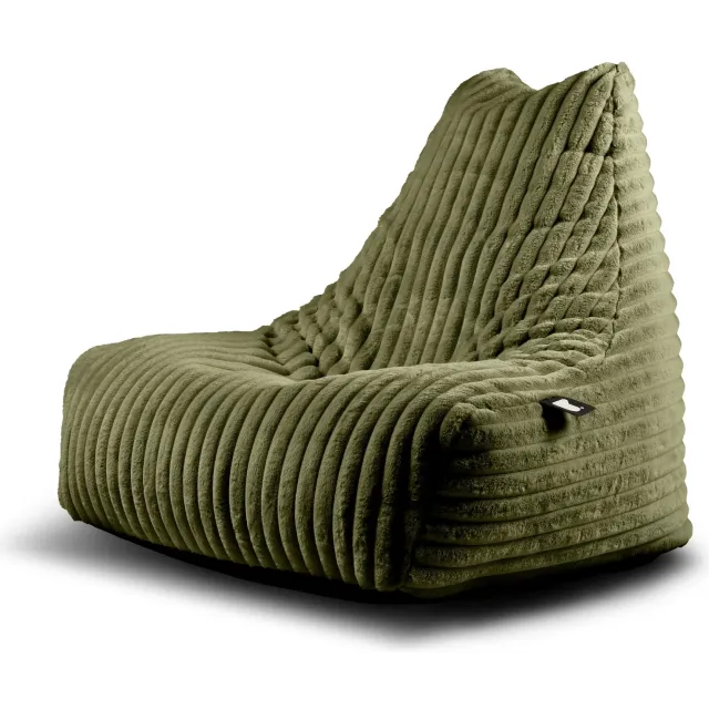 Extreme Lounging zitzak b-bag mighty-b binnen - Cord - Varen Groen