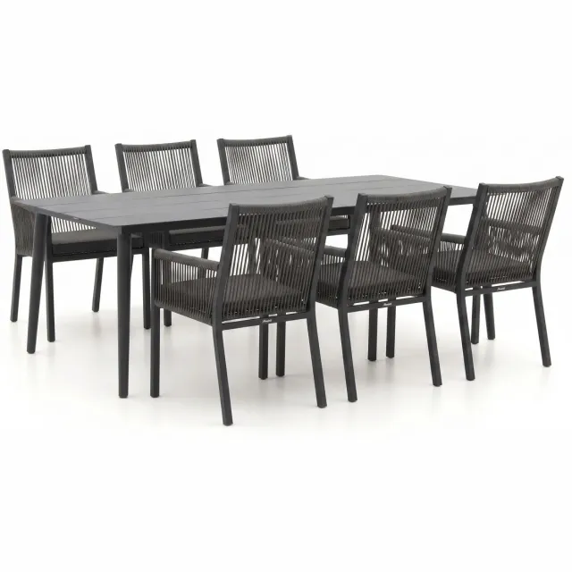 Manifesto Furniture Manifesto Rivola/Sora 220cm dining tuinset 7-delig