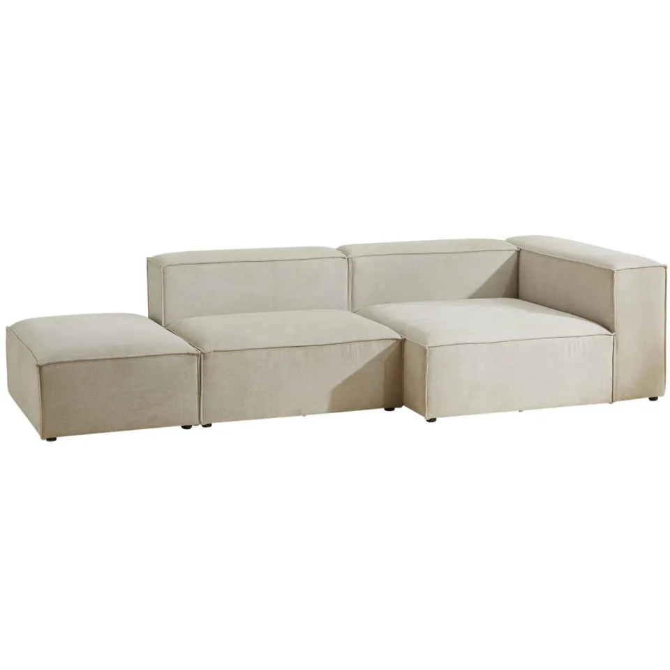 NOUS Living hoekbank Igor hoek rechts - beige