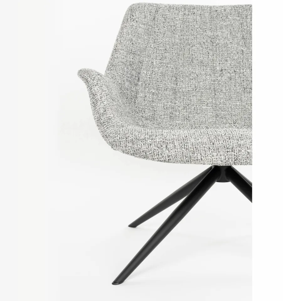 Zuiver Doulton Fauteuil Grijs, foto 4
