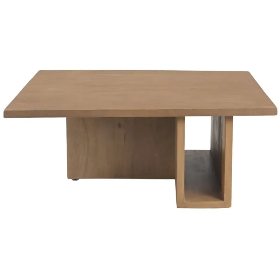 Giga Meubel Salontafel Onni - Vierkant Naturel Hout - 85cm, foto 2