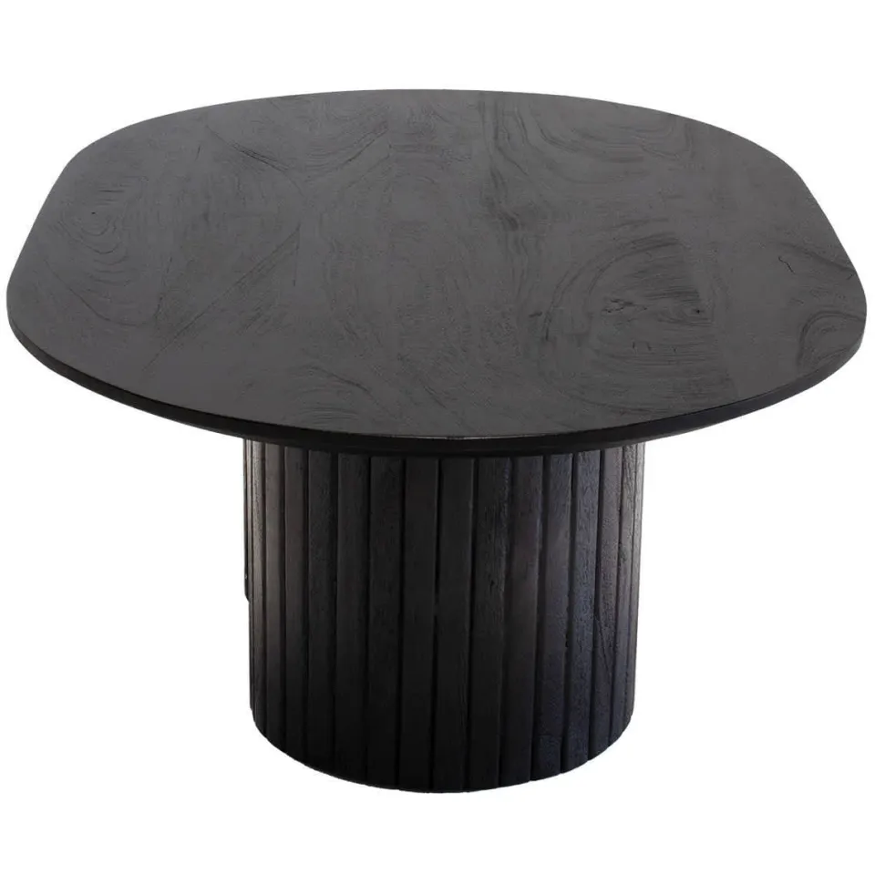 Giga Meubel Salontafel Ava - Ovaal - Mangohout - 90cm, foto 3