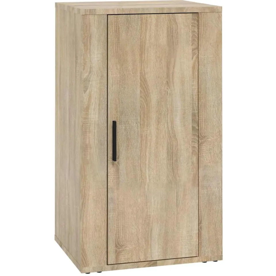 vidaXL Dressoir 40x33x70 cm bewerkt hout sonoma eikenkleurig