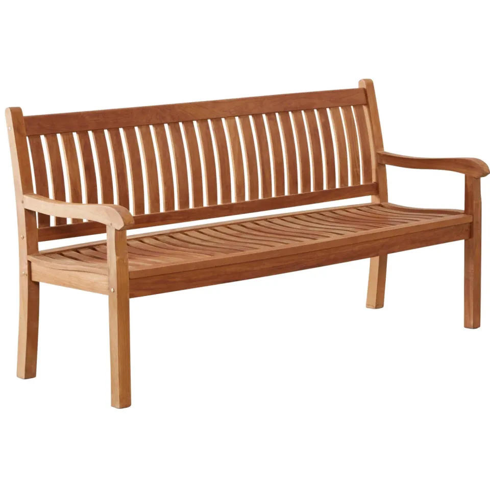SenS-Line teak houten tuinbank Sipora (3-zits) Bruin