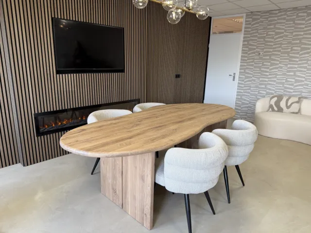NordXL Eikenhouten tafel Lori