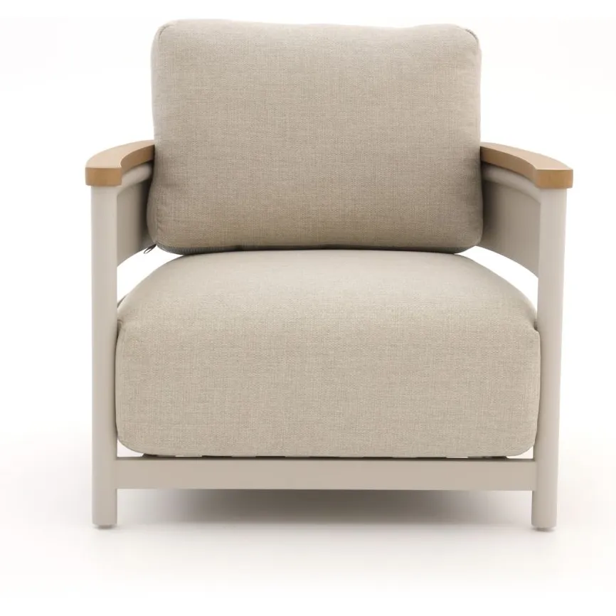 Suns Wadi stoel-bank loungeset 4-delig taupe, foto 4