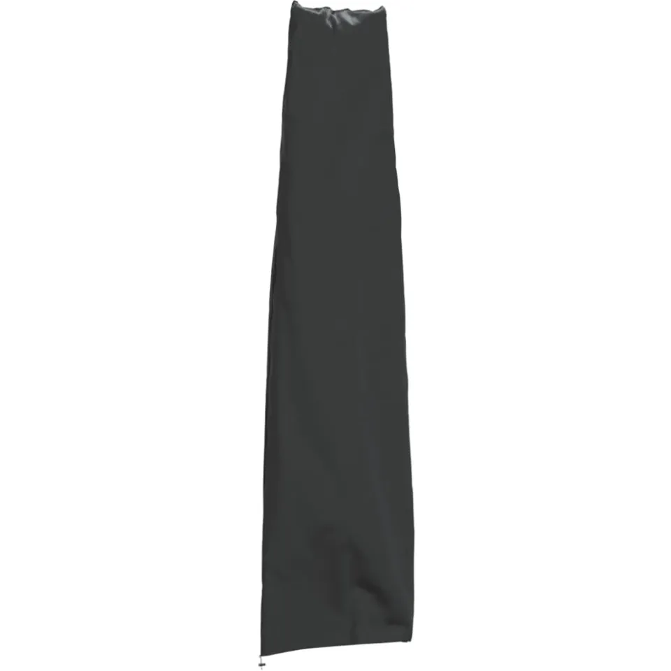 vidaXL Parasolhoezen 2 st 190x50/30 cm 420D oxford stof Zwart