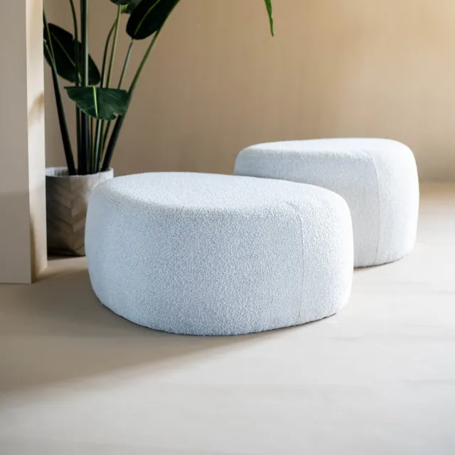 Furnilux Poef Liby groot - beige