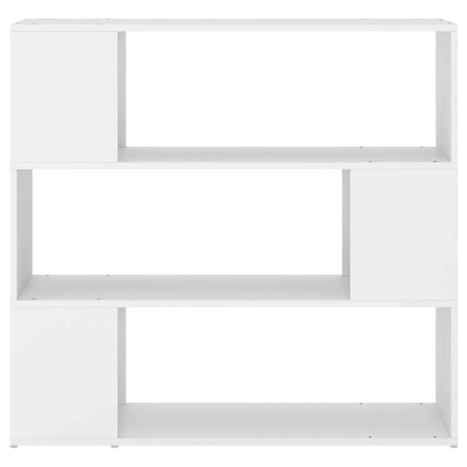 vidaXL Boekenkast/kamerscherm 100x24x94 cm wit, foto 4