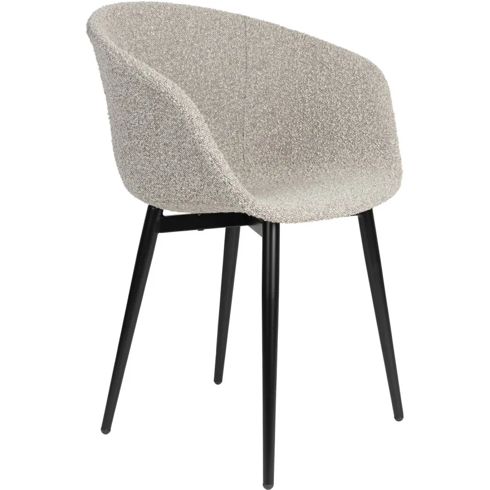 Housecraft Living Charly eetkamerstoel grijs, foto 3