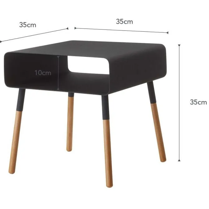 Yamazaki Low bijzettafel - Plain - zwart, foto 2