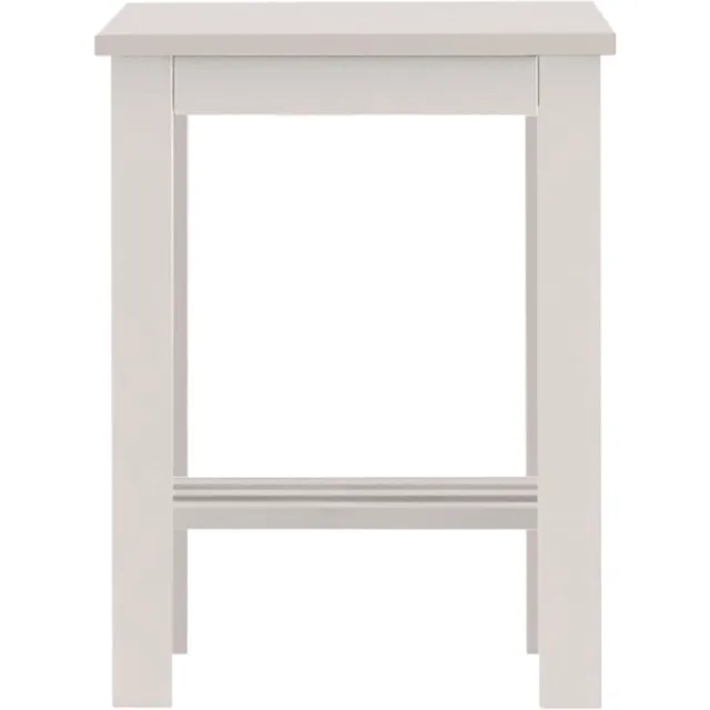 Notio Living Trend-Nachtkastje - Wit MDF