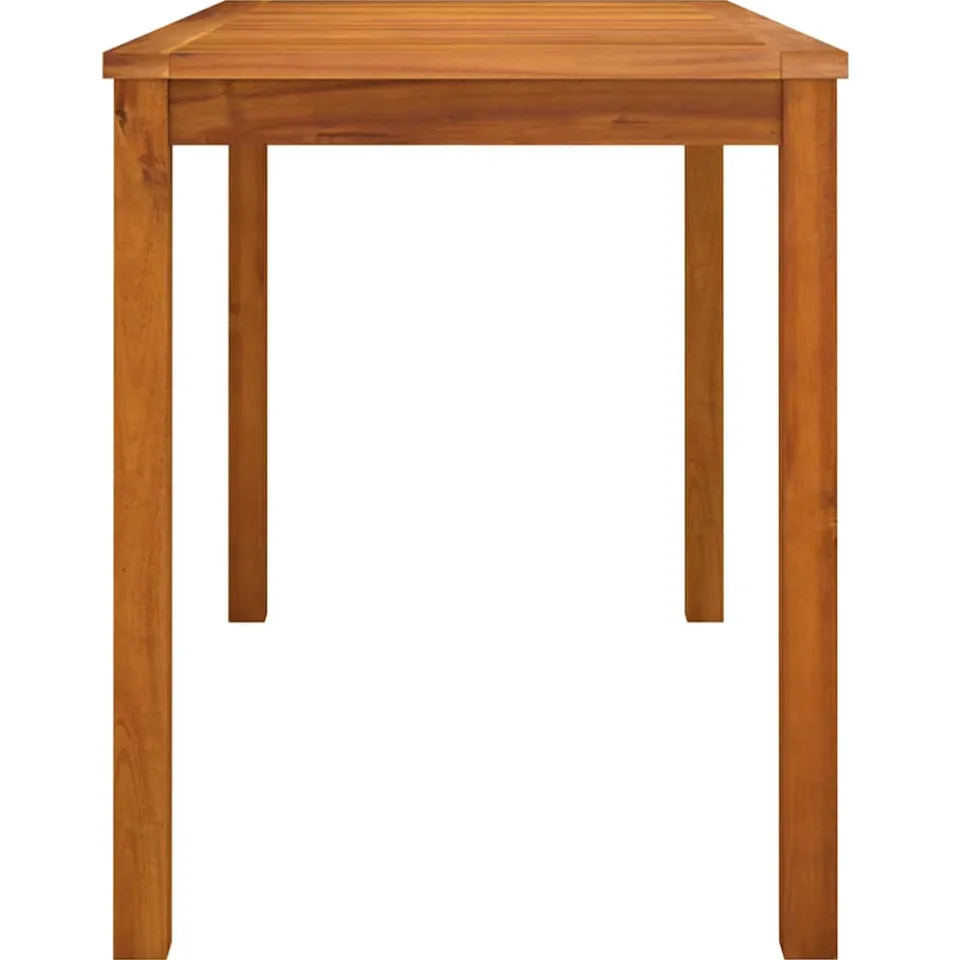 vidaXL Tuintafel 110x55x67 cm massief acaciahout bruin, foto 4