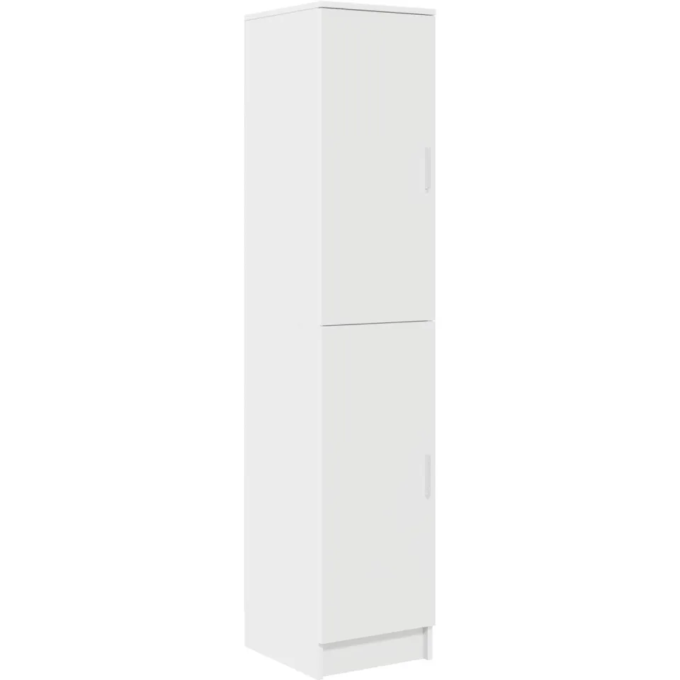 vidaXL Hoge kast Wit 35 x 39 x 168 cm, foto 3