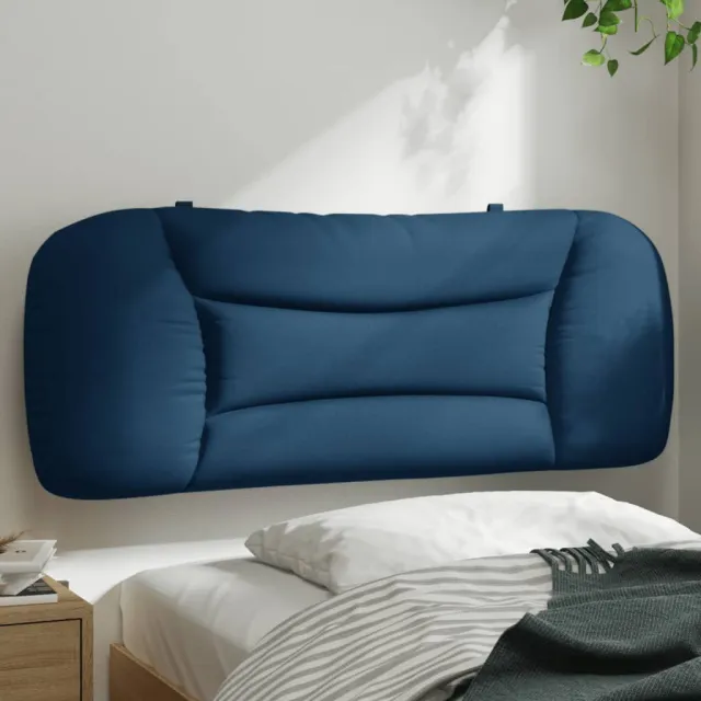 vidaXL Hoofdbordkussen "Hvar" 100 cm stof blauw