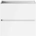 Tiger Wastafelonderkast Condo 60cm - Hoogglans Wit - Met 2 Lades