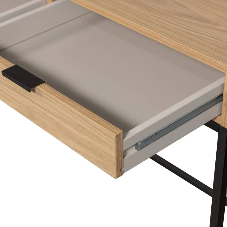 WOOOD Silas Bureau - Essen - Blacknight - 75x140x44, foto 5