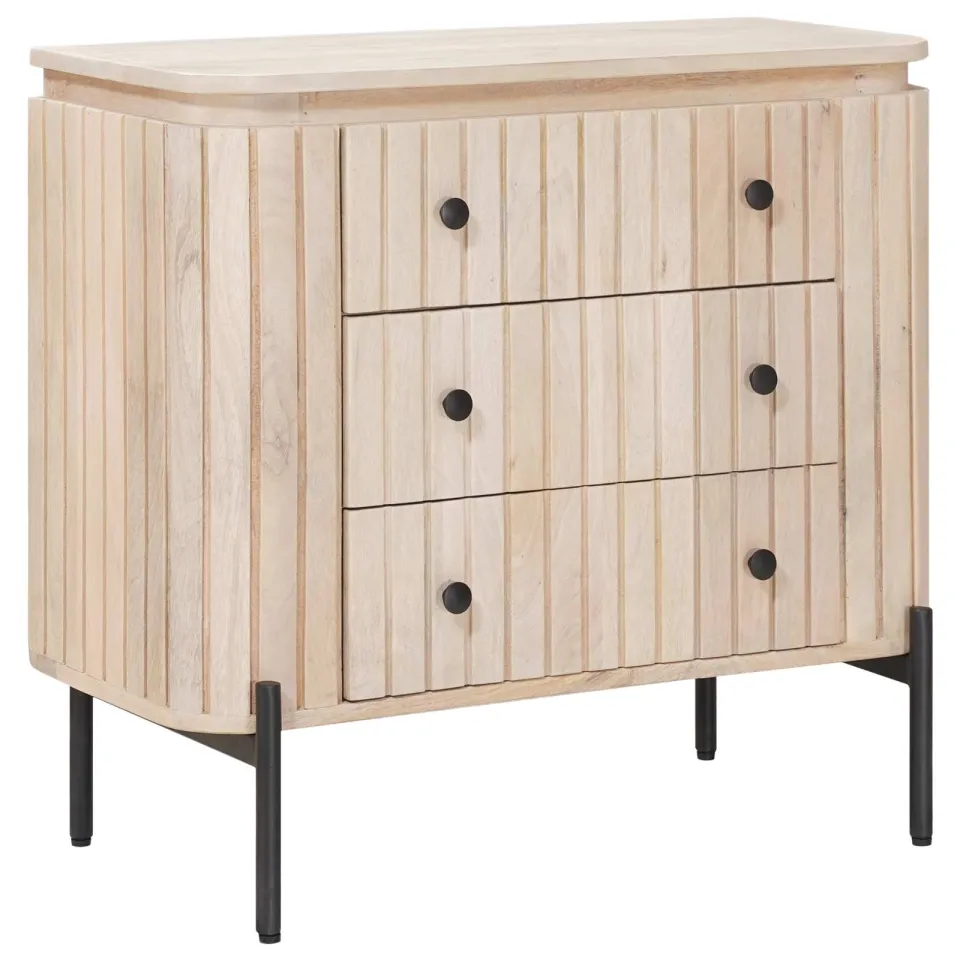 vidaXL Ladenkast met lade 70 x 30 x 65 cm bruin, foto 3