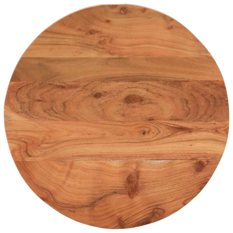 vidaXL Tafelblad rond Ø 40x3,8 cm massief acaciahout Bruin