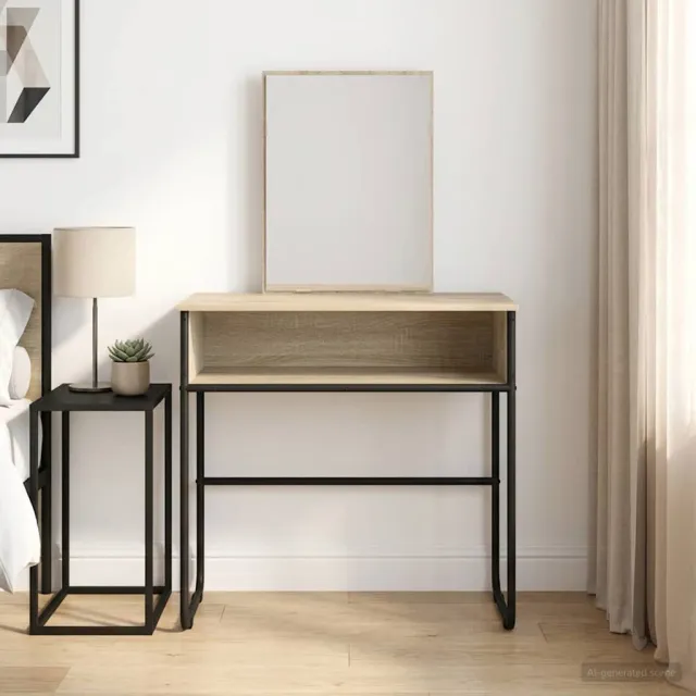 vidaXL Plafondtafel Sonoma Eiken 81 x 40 x 131 cm Bewerkt hout, foto 2
