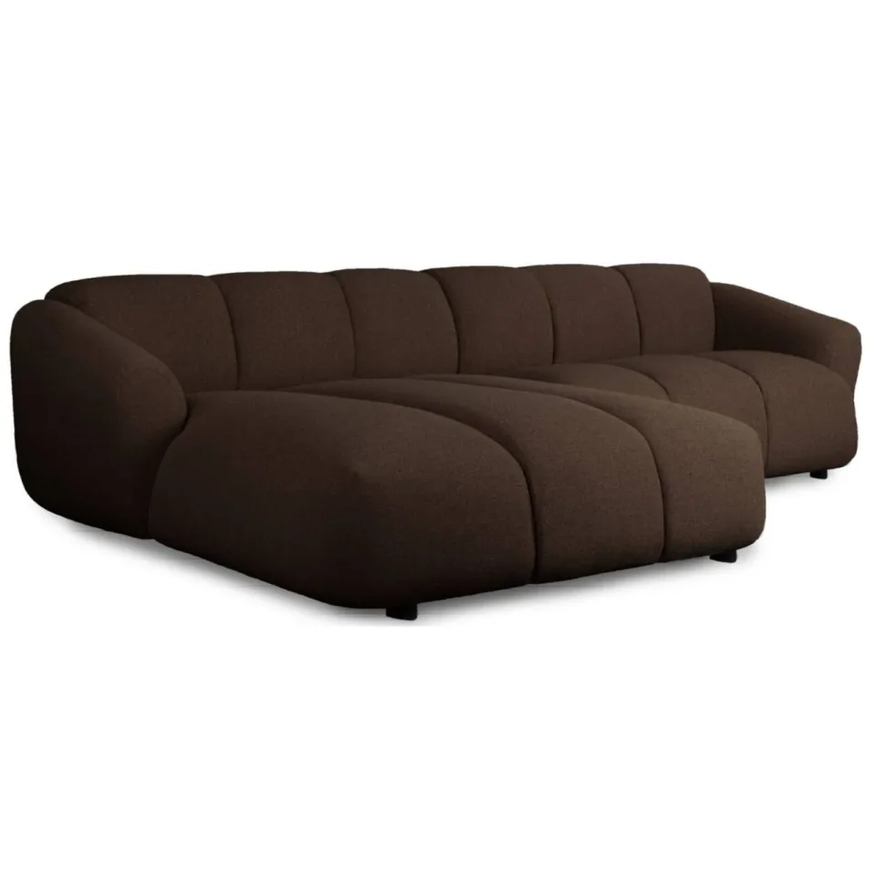 FÉST hoekbank Bollo - bruin, foto 7