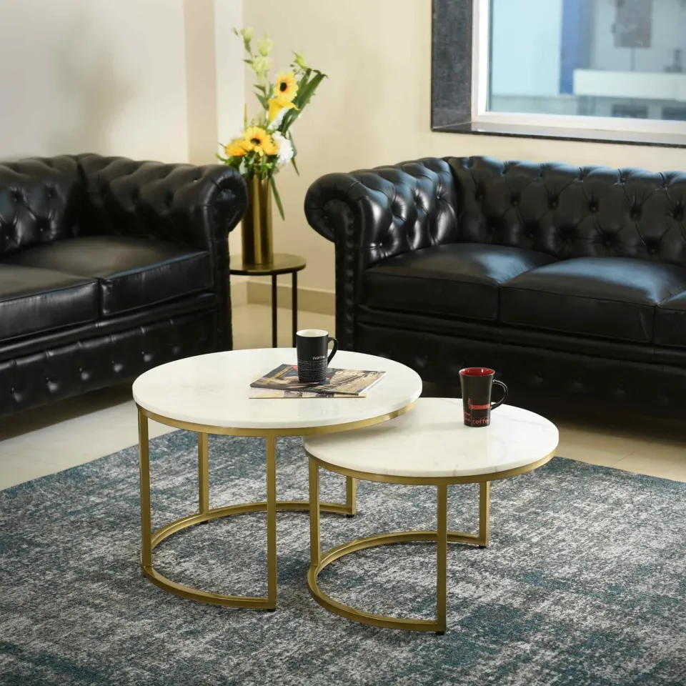 Salontafel set Alara wit, foto 3