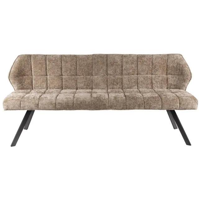 AnLi Style Eetkamerbank Raster - Hoven champagne Beige