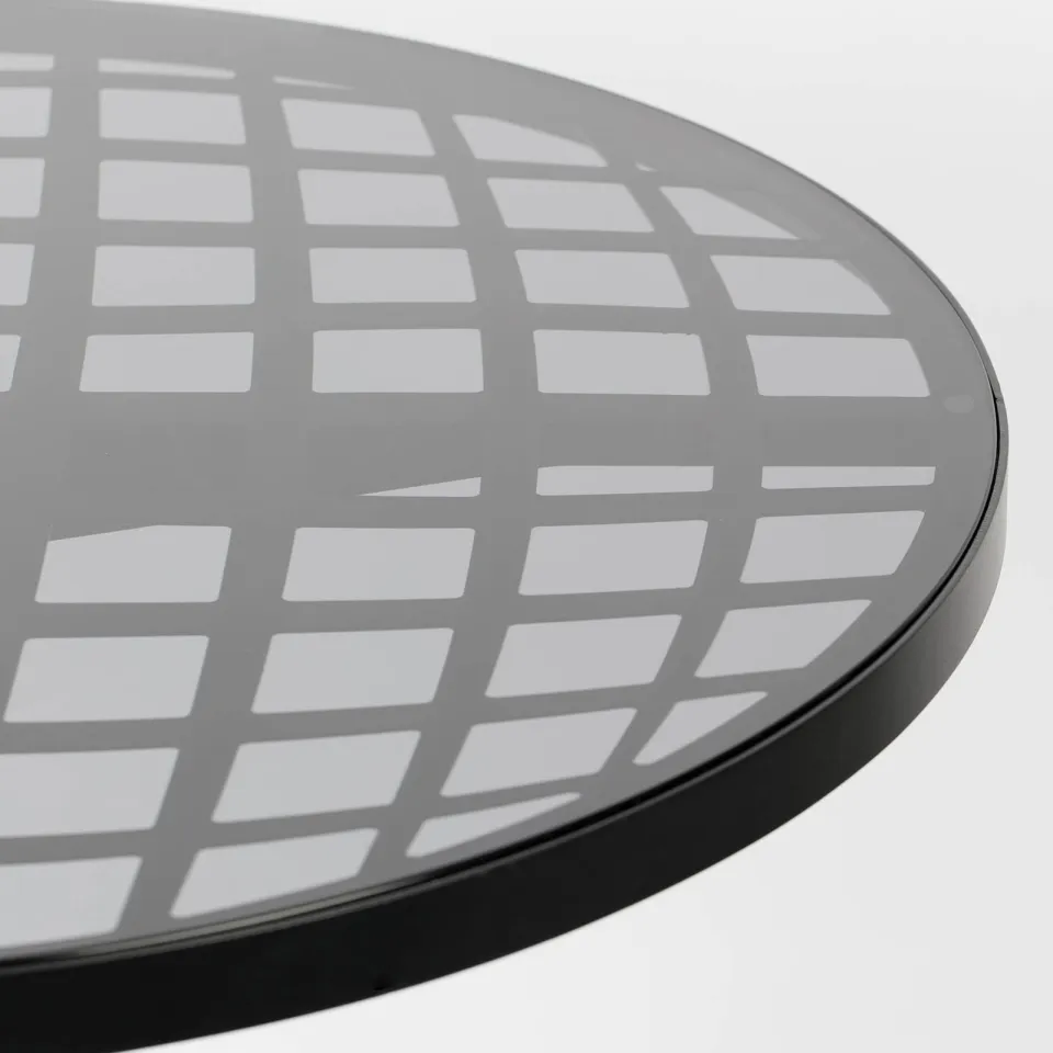 Zuiver bistrotafel Albert (⌀80 cm) zwart, foto 2