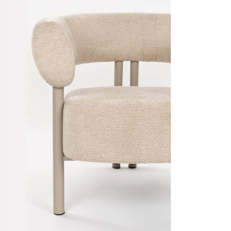 Zuiver fauteuil Heels beige, foto 6