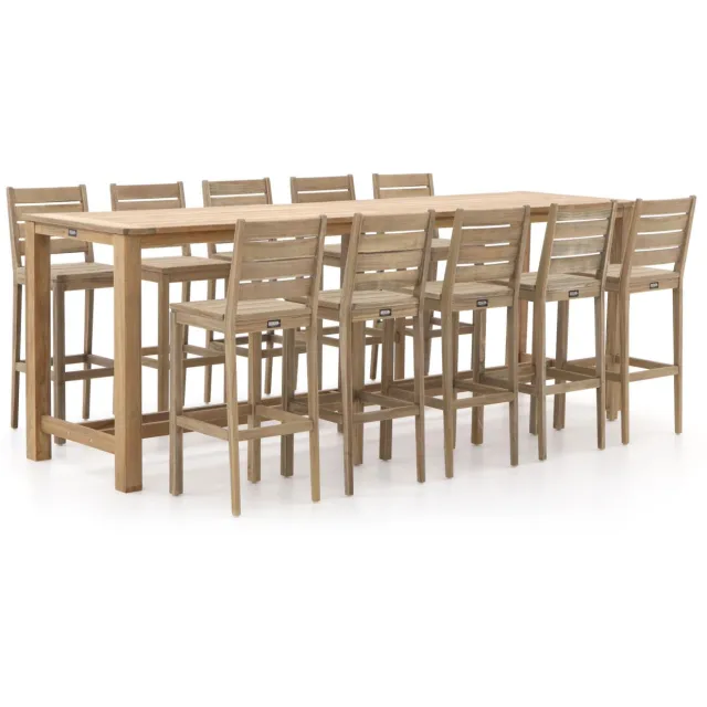 ROUGH Furniture ROUGH-S/ROUGH-X 300cm barset 11-delig Bruin