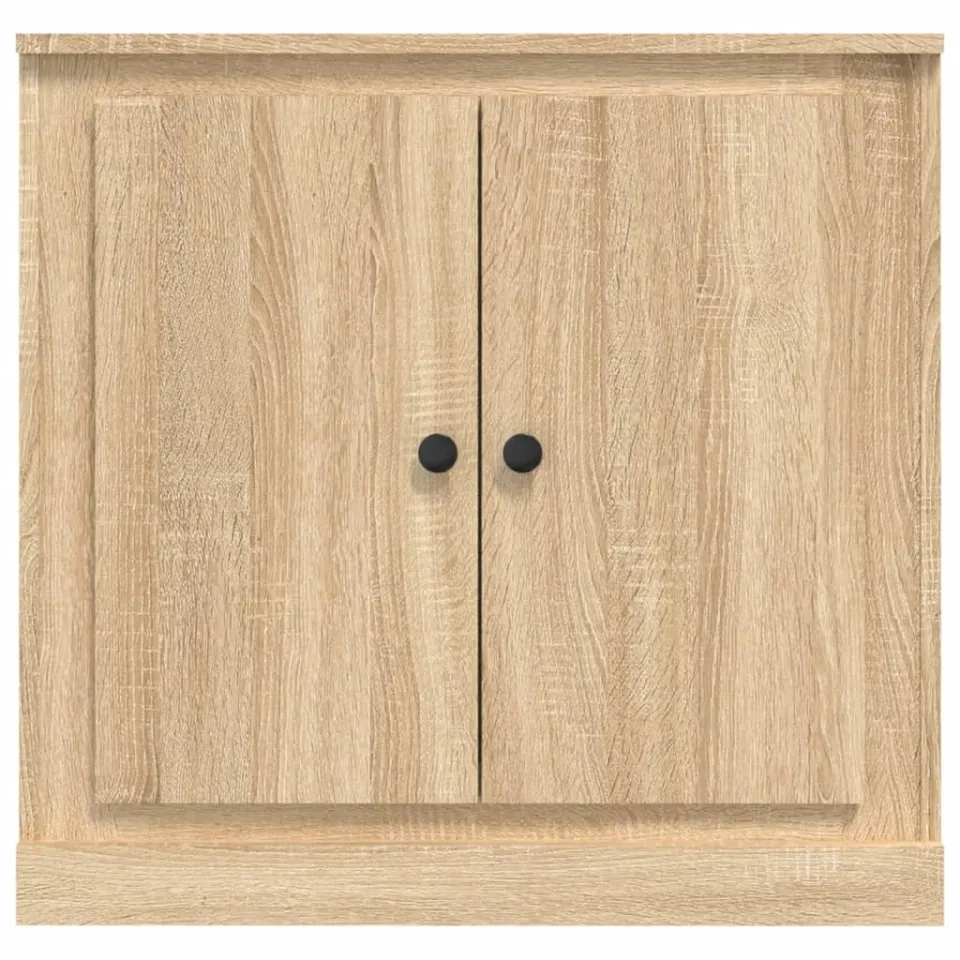 vidaXL Dressoir 70x35,5x67,5 cm bewerkt hout sonoma eikenkleurig, foto 4