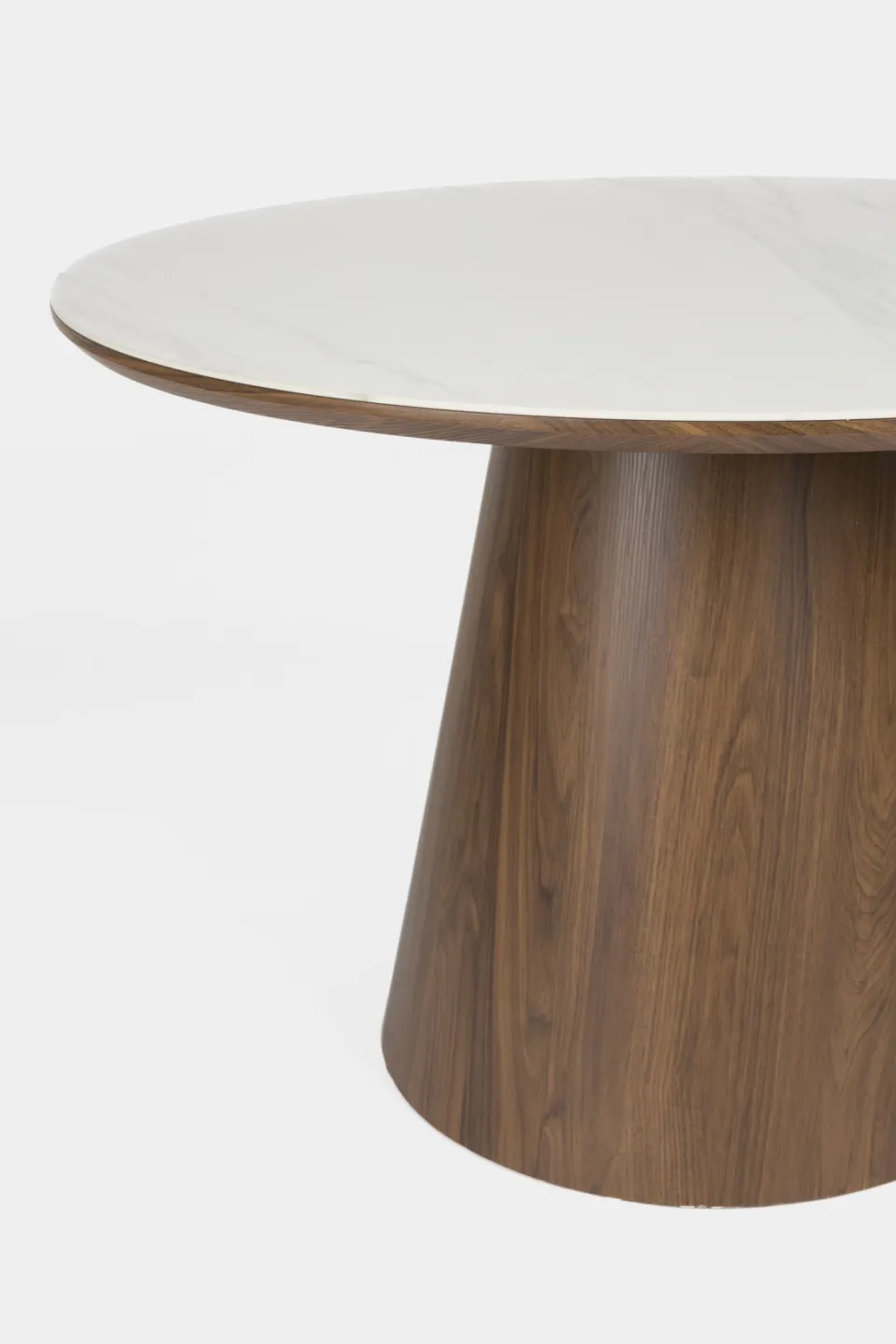 ZILT ronde eettafel Nathen walnoot, foto 4