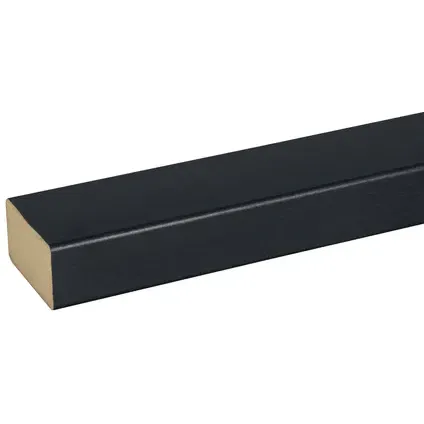 CanDo Decowall Roomdivider Spijl - Lava Eiken - 270cm - 30x50mm - 4 Stuks Zwart