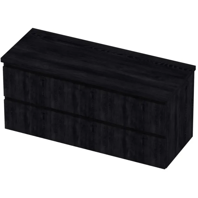 Proline Deck Badmeubelset Symmetrisch Gefreesd 120x46x55 cm Charcoal Oak Eiken