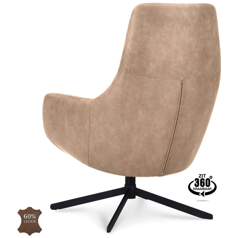 Wehkamp Home fauteuil liver / bruin, foto 2